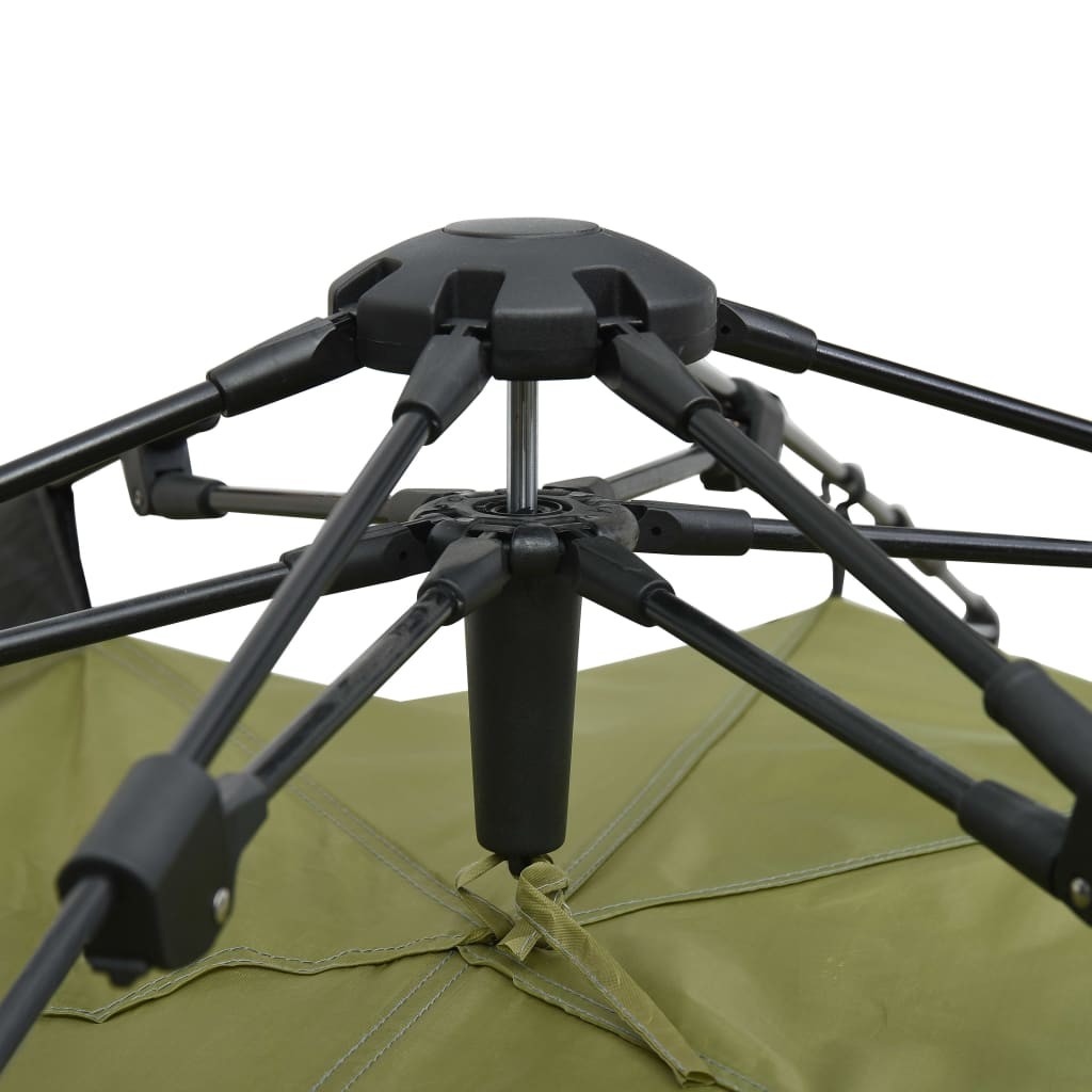 Pop-Up Camping Tent 2-3 Person 240x210x140 cm Green